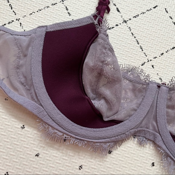 Victorias Secret Dream Angels Unlined Underwire Lace Bra - Picture 10 of 11